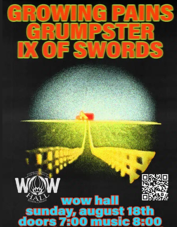 Growing Pains, Grumpster, IX of Swords | Ticket Office