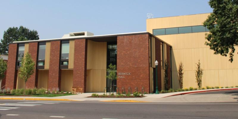 photo of the front of Berwick Hall
