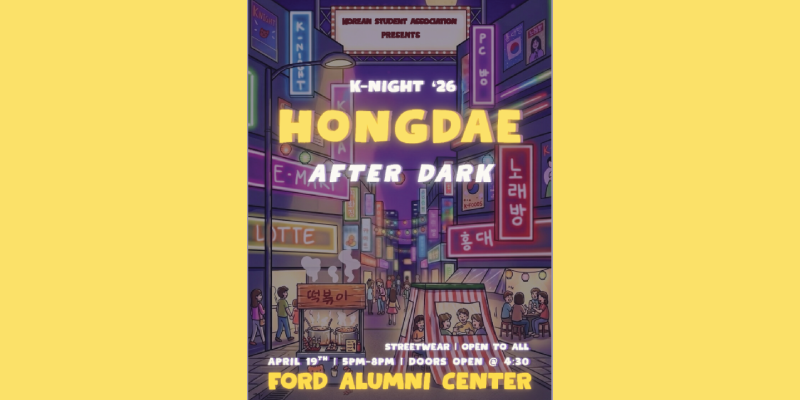 Event poster for K-Night 2026