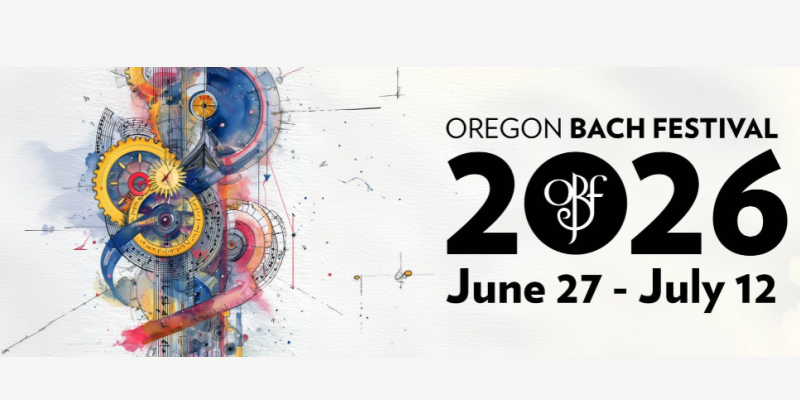 Logo for the 2026 Oregon Bach Festival